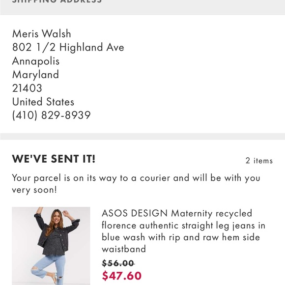 ASOS MATERNITY - Picture 3 of 3